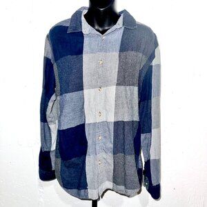 Urban Pipeline Men's Plaid Button Down Shirt Size Medium